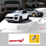 PREORDER SPARKY x TINY 1/64 Porsche Cayenne Turbo Set (TINY Exclusive) YCOMBO64021 (Approx. Release Date : NOVEMBER 2024 subject to the manufacturer's final decision)