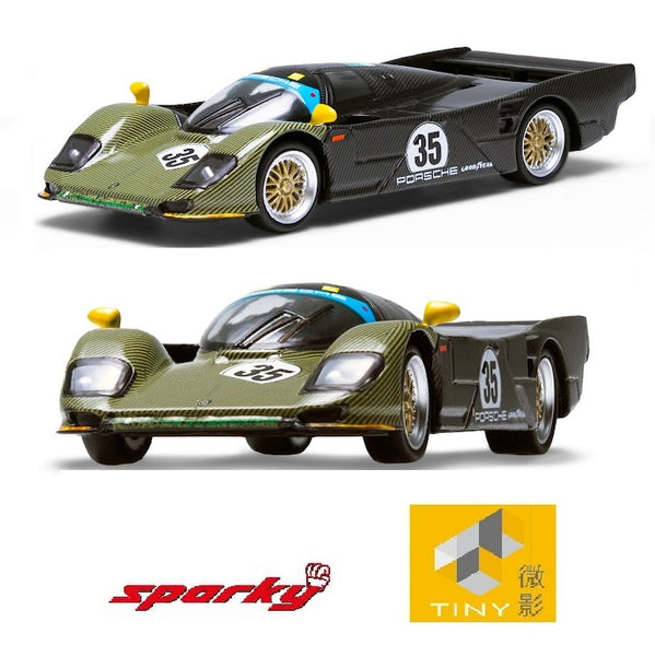 PREORDER SPARKY x TINY 1/64 Porsche Dower 962 Le Mans Magny-Cours Test Hobby Forum 2009 #35 (Tiny Exclusive) YO64009 (Approx. Release Date : October 2024 subject to the manufacturer's final decision)