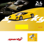 PREORDER SPARKY x TINY 1/64 Porsche Dauer 962 Le Mans - Yellow YO64010 (Approx. Release Date : JUNE 2024 subject to the manufacturer's final decision)