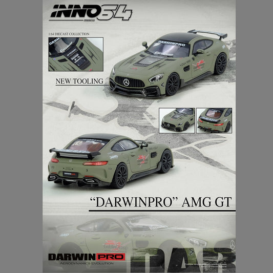 PREORDER INNO64 1/64 DARWIN PRO AMG GT IN64-AMGGT-DP01 (Approx. Release Date : Q2 2026 subject to the manufacturer's final decision)