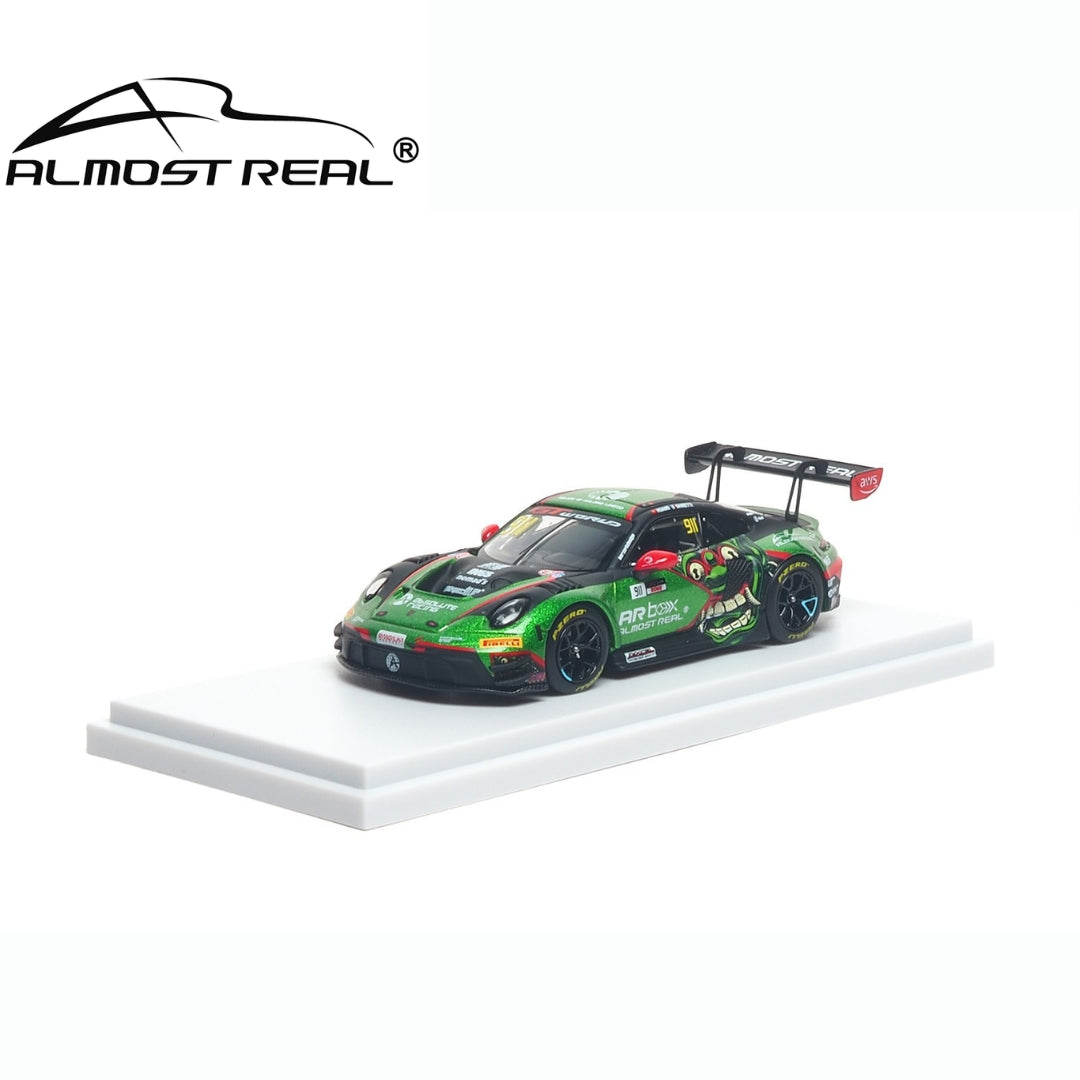 PREORDER Almost Real 1/64 Porsche 911 GT3 R 2026 GT World Challenge Asia Mandalika #911 640006021 (Approx. Release Date: Q4 2026 and subject to the manufacturer's final decision)