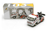 TINY 微影 103 HINO 300 World Champion Tow Truck Hong Kong ATC64270
