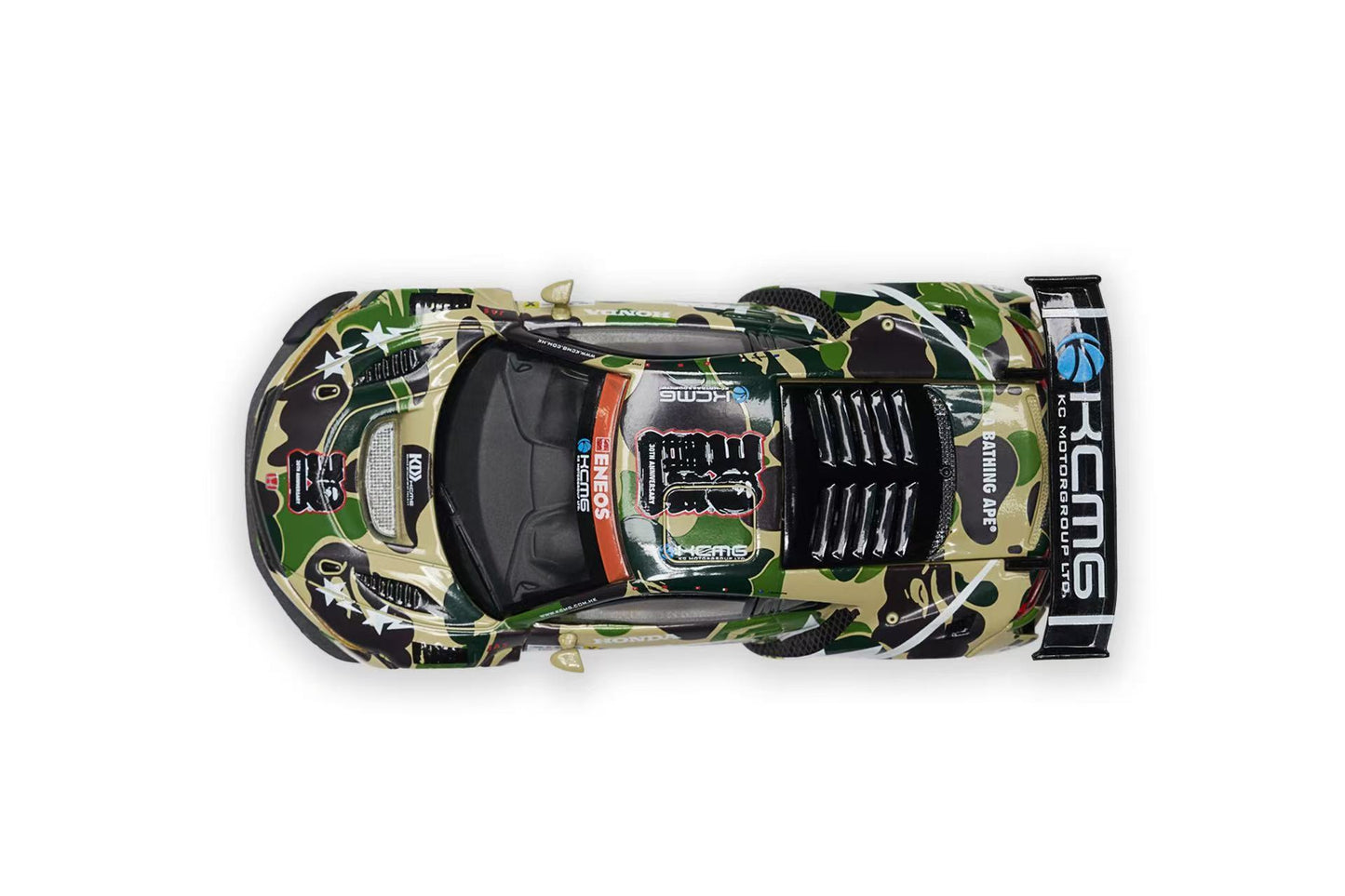 BAPE®︎ x POPRACE 1/64 HONDA NSX GT3 EVO22BAPE PR640027