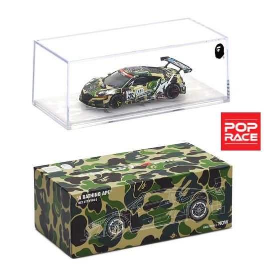 BAPE®︎ x POPRACE 1/64 HONDA NSX GT3 EVO22BAPE PR640027