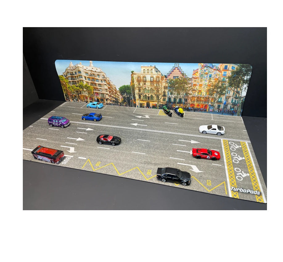TurboPads 1/64 Barcelona Desktop Pad 70cm x 35cm