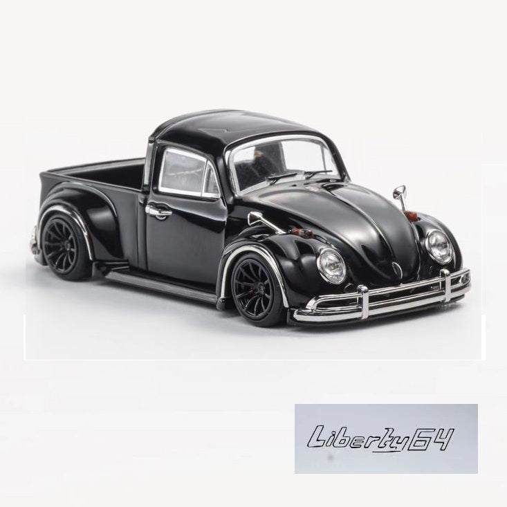 Liberty64 1/64 Beetle Pickup Truck - Black