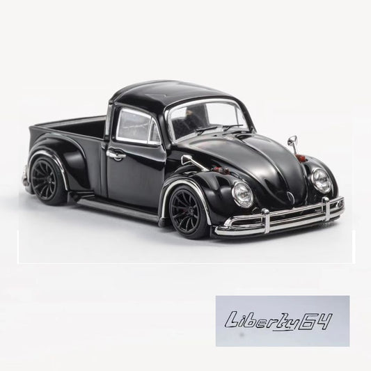 Liberty64 1/64 Beetle Pickup Truck - Black