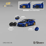 PREORDER CM MODEL 1/64 Subaru BRZ Varis Widebody Blue CM64-BRZ-08 (Approx. Release Date : Q3 2026 subject to manufacturer's final decision)