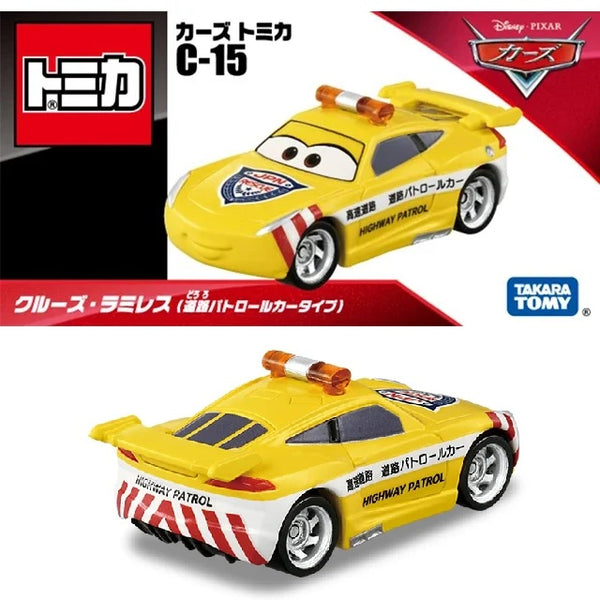 PREORDER Cars Tomica C-15 Cruz Ramirez (Road Patrol Car Type) (Approx. Release Date : JULY 2025 subject to manufacturer's final decision)