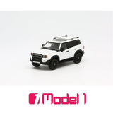 MODEL 1 1/64 Toyota Land Cruiser 250 Wind Chill Pearl LHD C33151