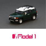 Stance Hunters x Model 1 1/64 Toyota FJ Cruiser XJ10 Army Green LHD C33191