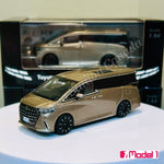 MODEL 1 1/64 Toyota Alphard Precious Leo-Blond LHD C33603