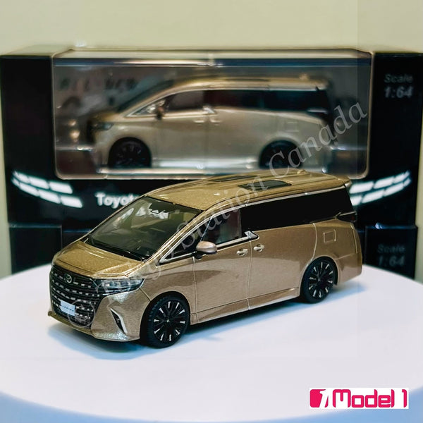 MODEL 1 1/64 Toyota Alphard Precious Leo-Blond LHD C33603