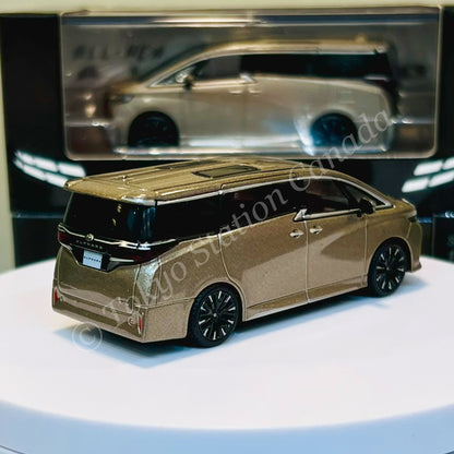MODEL 1 1/64 Toyota Alphard Precious Leo-Blond LHD C33603