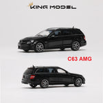 PREORDER KING MODEL 1/64 Benz C63 AMG W211 - BLACK (Approx. Release Date : Q3 2025 subject to manufacturer's final decision)