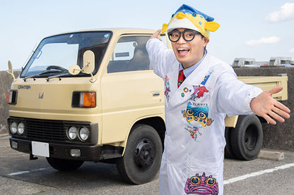 TOMYTEC TLVN 1/64 LV-N The Era of Japanese Cars 19 Mitsubishi Fuso Canter Dump Truck Sakana-kun Specification 1980