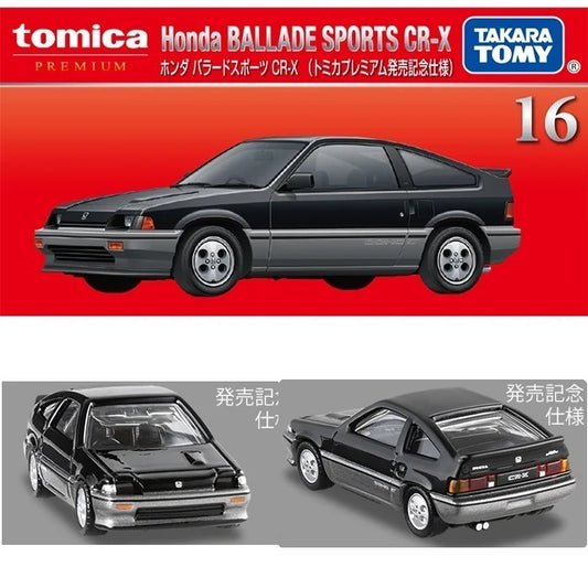 Tomica Premium 16 Honda Ballade Sports CR-X (Commemorative Specification)