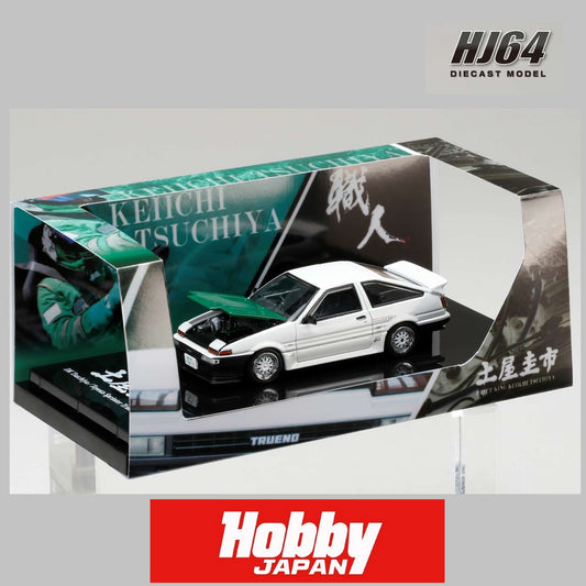 HOBBY JAPAN 1/64 Toyota SPRINTER TRUENO (AE86) / DORI DORI MESH WHEEL HJ646052BDK