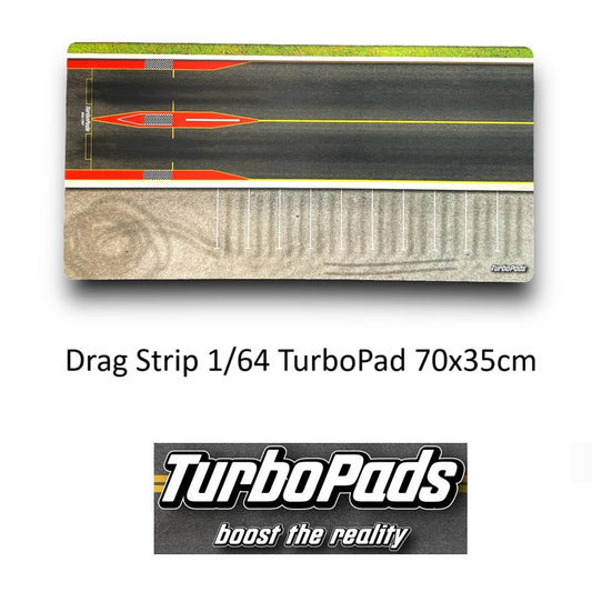 TurboPads 1/64 Drag Racing Desktop Pad 70cm x 35cm