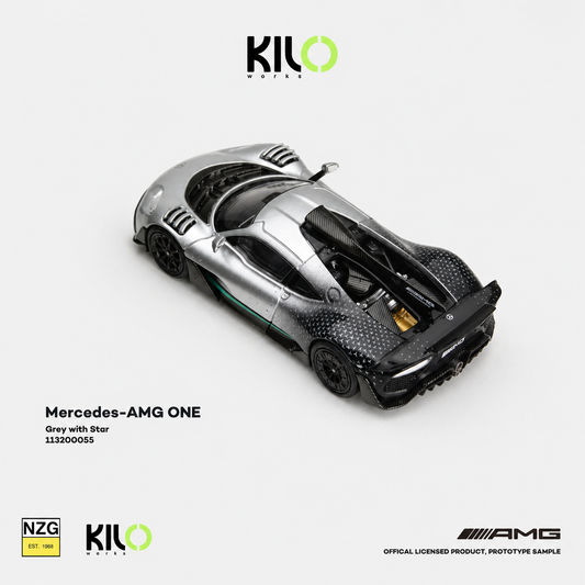 PREODER KILO WORKS 1/64 Mercedes-AMG ONE Grey with Star 113200055 (Approx. Release Date: Q3 2026 and subject to the manufacturer's final decision)