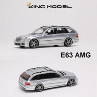PREORDER KING MODEL 1/64 Benz E63 AMG W211 - SILVER (Approx. Release Date : Q3 2025 subject to manufacturer's final decision)
