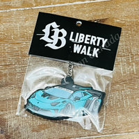 LIBERTY WALK JAPAN Rubber Keychain Aventador Mint KY75-MI