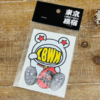 LIBERTY WALK JAPAN LB Lucky Kuma Tokyo Sticker ST160