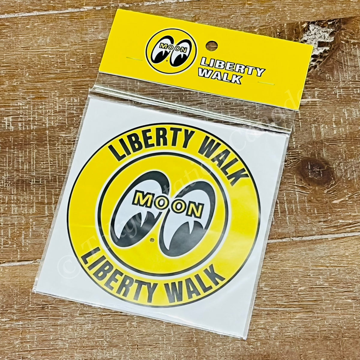 LIBERTY WALK JAPAN MOONEYES×LBWK Round Sticker ST152 – Tokyo Station