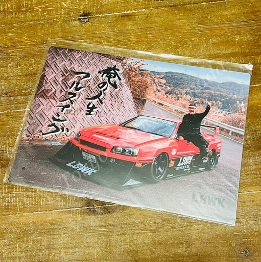 LIBERTY WALK JAPAN LIBERTY WALK Plastic Sheet ER34 SI76