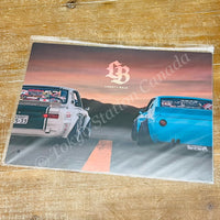 LIBERTY WALK JAPAN LIBERTY WALK Plastic Sheet LB- WORKS HAKOSUKA & KENMERRY SI135