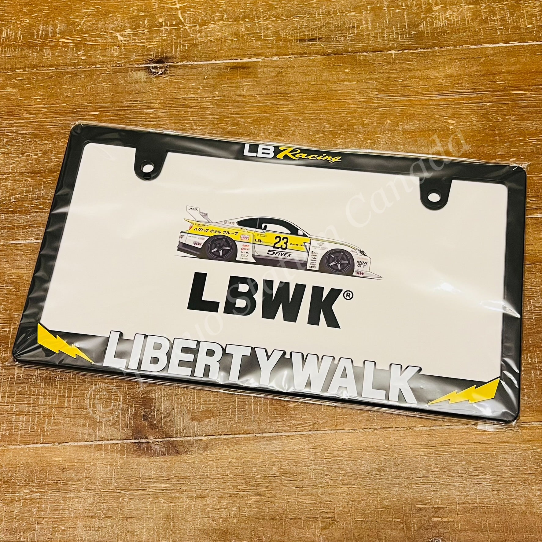 LIBERTY WALK JAPAN LIBERTY WALK LB-Racing License Plate Frame NF8
