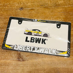 LIBERTY WALK JAPAN LIBERTY WALK LB-Racing License Plate Frame NF8-BK