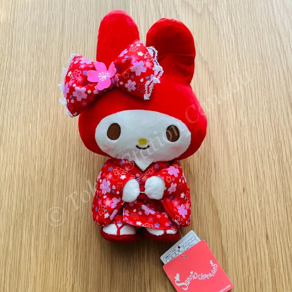 My Melody Kimono (RED) Plush Toy By Nakajima