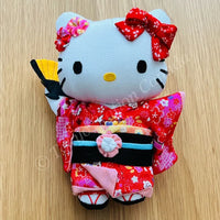 Hello Kitty Kimono (RED) Plush Toy