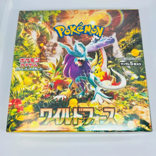 Japanese Scarlett & Violet Wild Force SV5K Booster Box Pokemon TCG