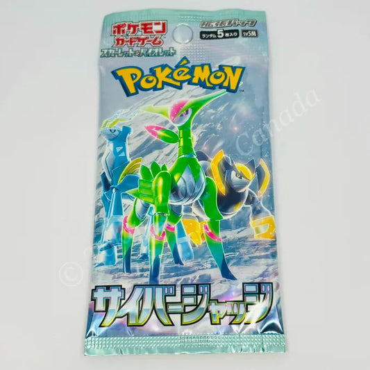 Japanese Scarlett & Violet Cyber Judge SV5M Booster Pack Pokemon TCG