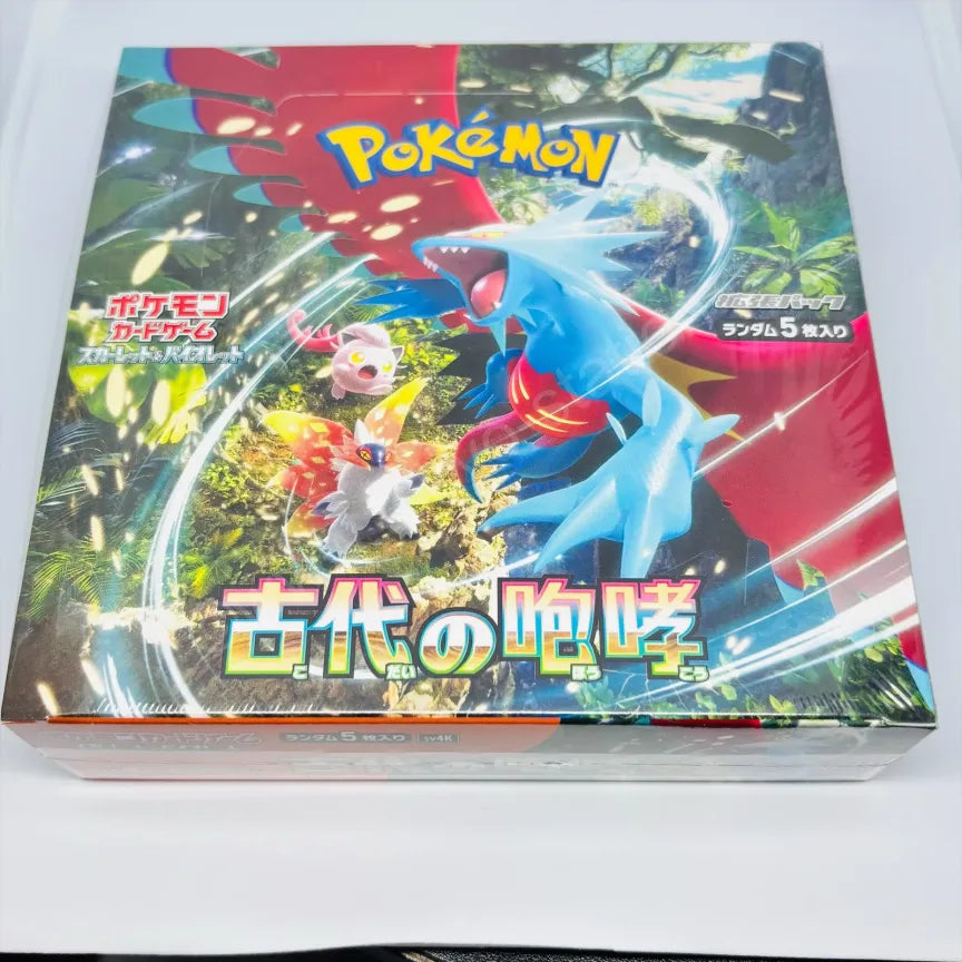 Japanese Scarlett & Violet Ancient Roar SV4K Booster Box Pokemon TCG