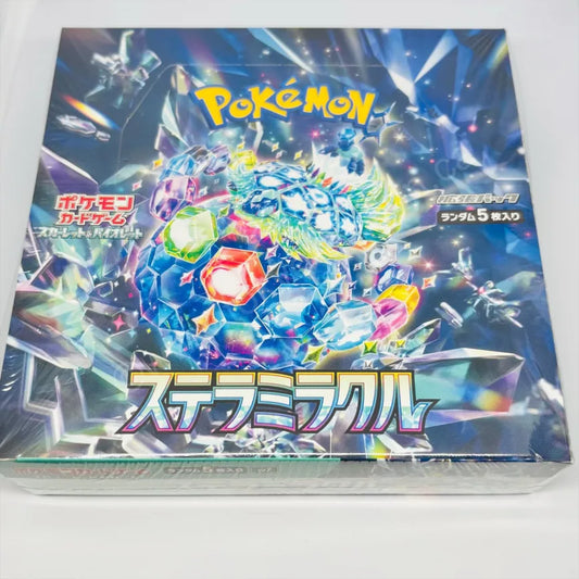 Japanese Scarlett & Violet Stellar Miracle sv7 Booster Box Pokemon TCG
