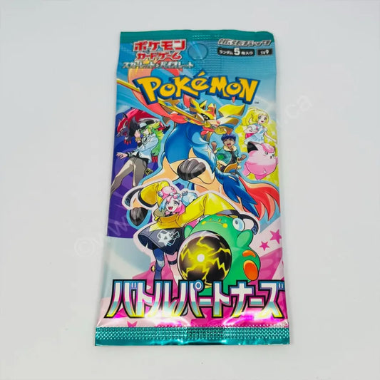 Japanese Scarlett & Violet Battle Partners sv9 Booster Pack Pokemon TCG