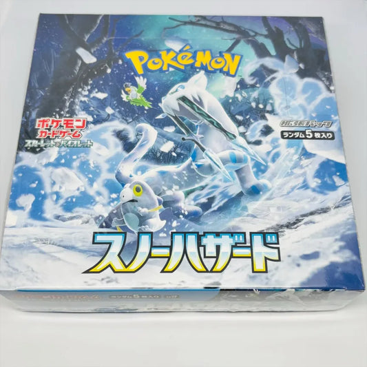Japanese Scarlett & Violet Snow Hazard sv2P Booster Box Pokemon TCG