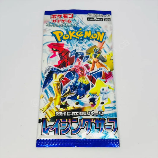 Japanese Scarlett & Violet Raging Surf sv3a Booster Pack Pokemon TCG