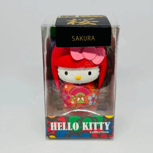 Sanrio Hello Kitty Wooden Doll (Red)