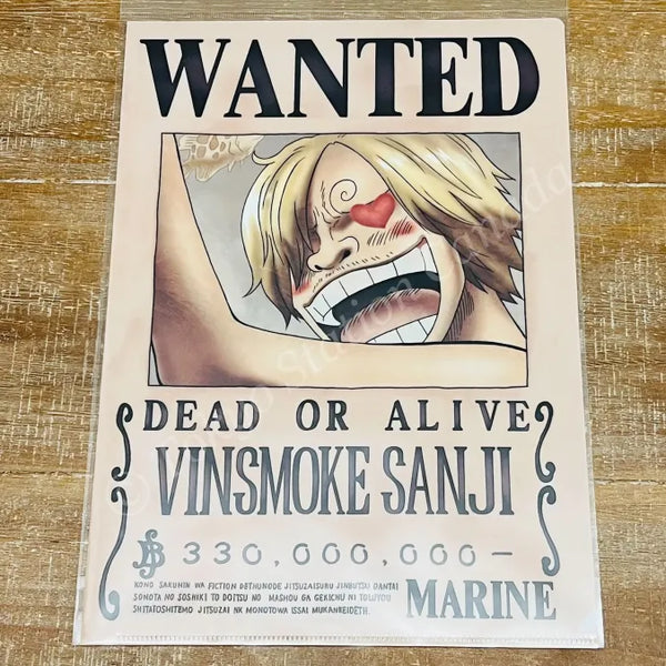 One Piece Vinsmoke Sanji Cover Folder