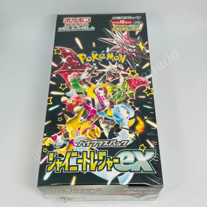Japanese Scarlett & Violet Shiny Treasure ex sv4a Booster Box Pokemon TCG