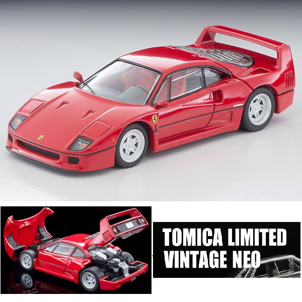 TOMYTEC TLVN 1/64 LV-N Ferrari F40 (1989) RED