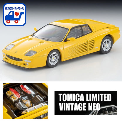 TOMYTEC TLVN 1/64 LV-N Ferrari F512 M (YELLOW) Takara Tomy Mall original Edition