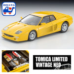 PREORDER TOMYTEC TLVN 1/64 LV-N Ferrari F512 M (YELLOW) Takara Tomy Mall original Edition (Approx. Release Date : AUGUST 2025 subject to manufacturer's final decision)