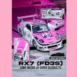 PREORDER INNO64 1/64 MAZDA RX7 (FD3S) LB-SUPER SILHOUETTE "DRIFT GAMES 2025" IN64-LBWK-RX7-08 (Approx. Release Date : Q2 2026 subject to the manufacturer's final decision)