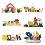 Re-MeNT miffy and friends collection of words Complete set of 6