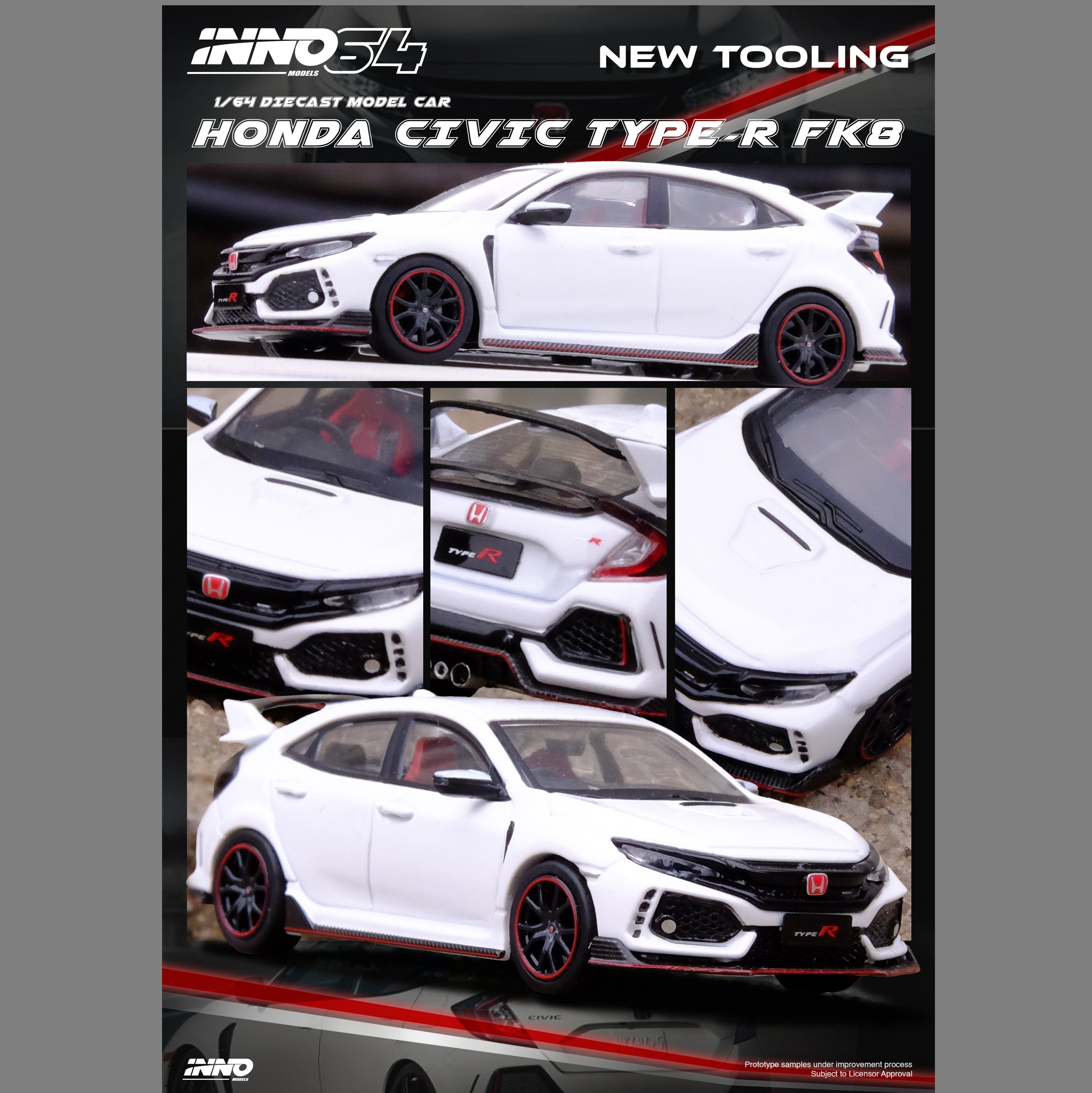 HONDA CIVIC TYPE-R CNF-R HRC特注VTuer戌神ころね Team HRC takes